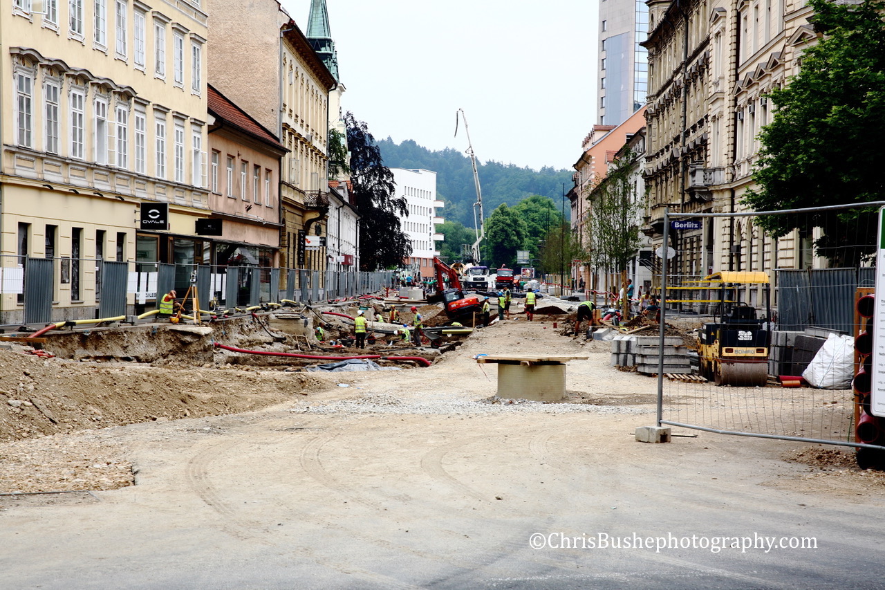 Ljubljana building goes on 