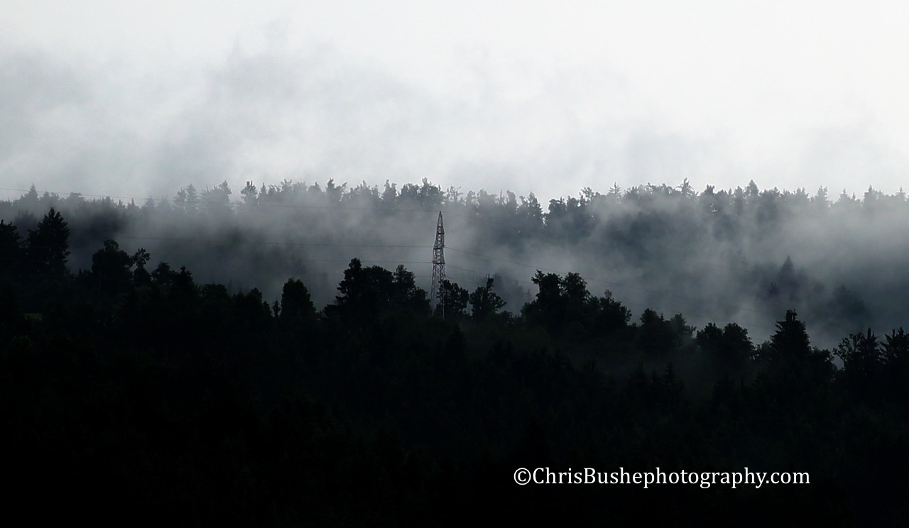 Mists over Predjama Castle