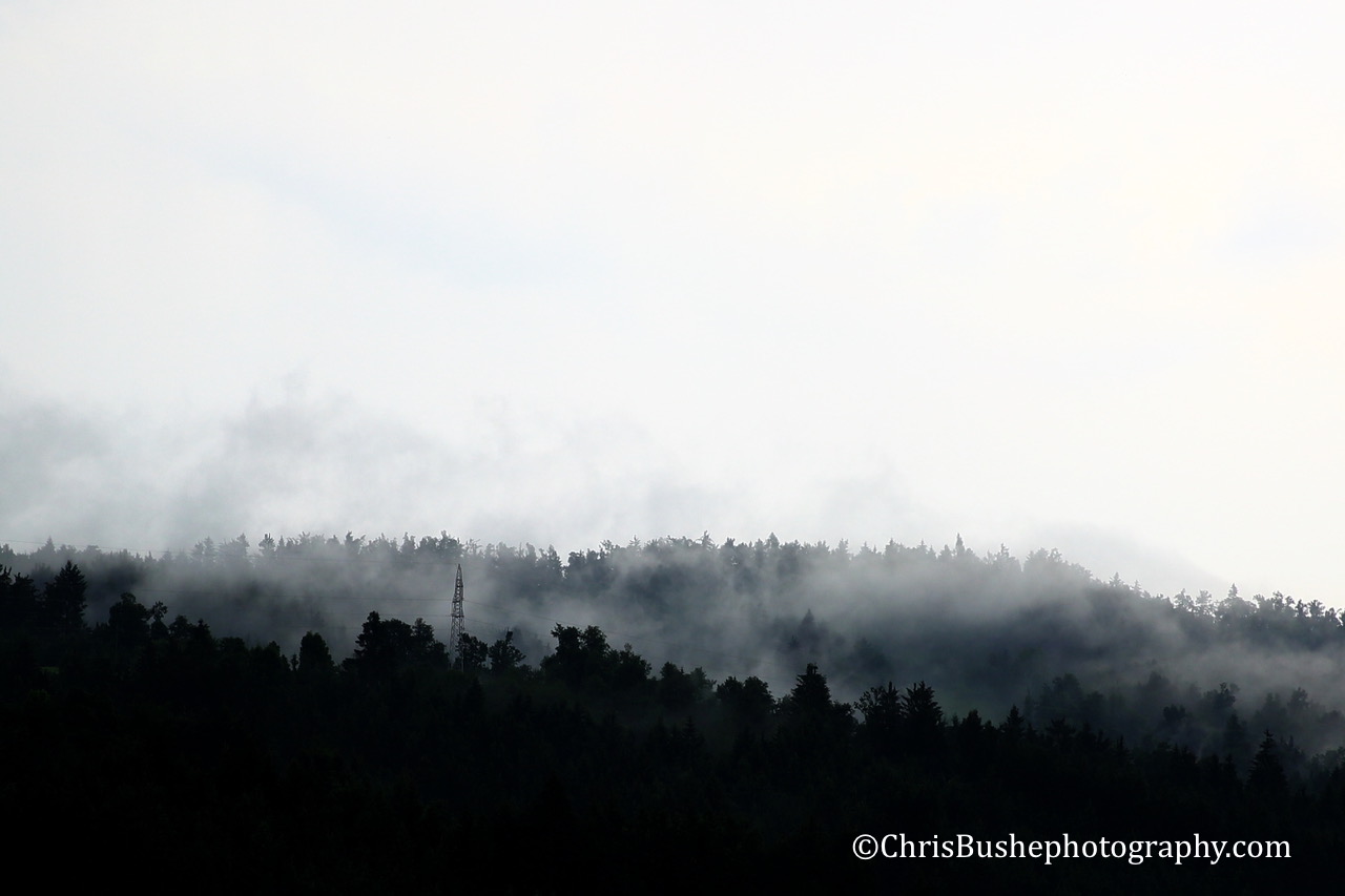 Mists over Predjama Castle